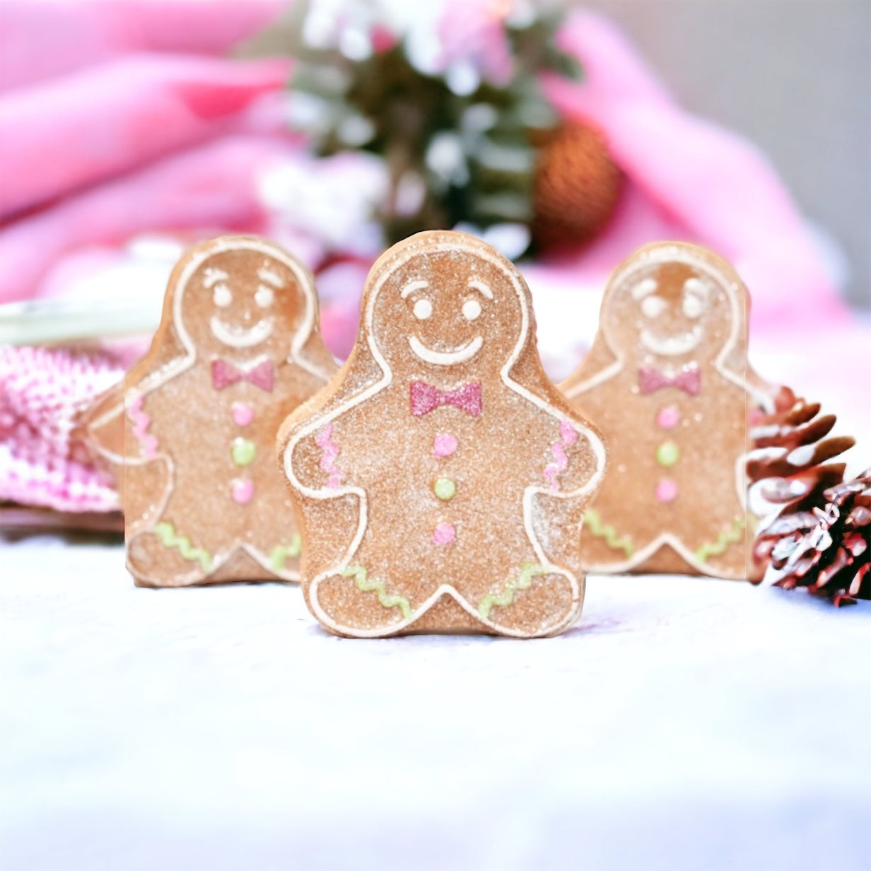 Gingerbread Cookie Bath Bombs