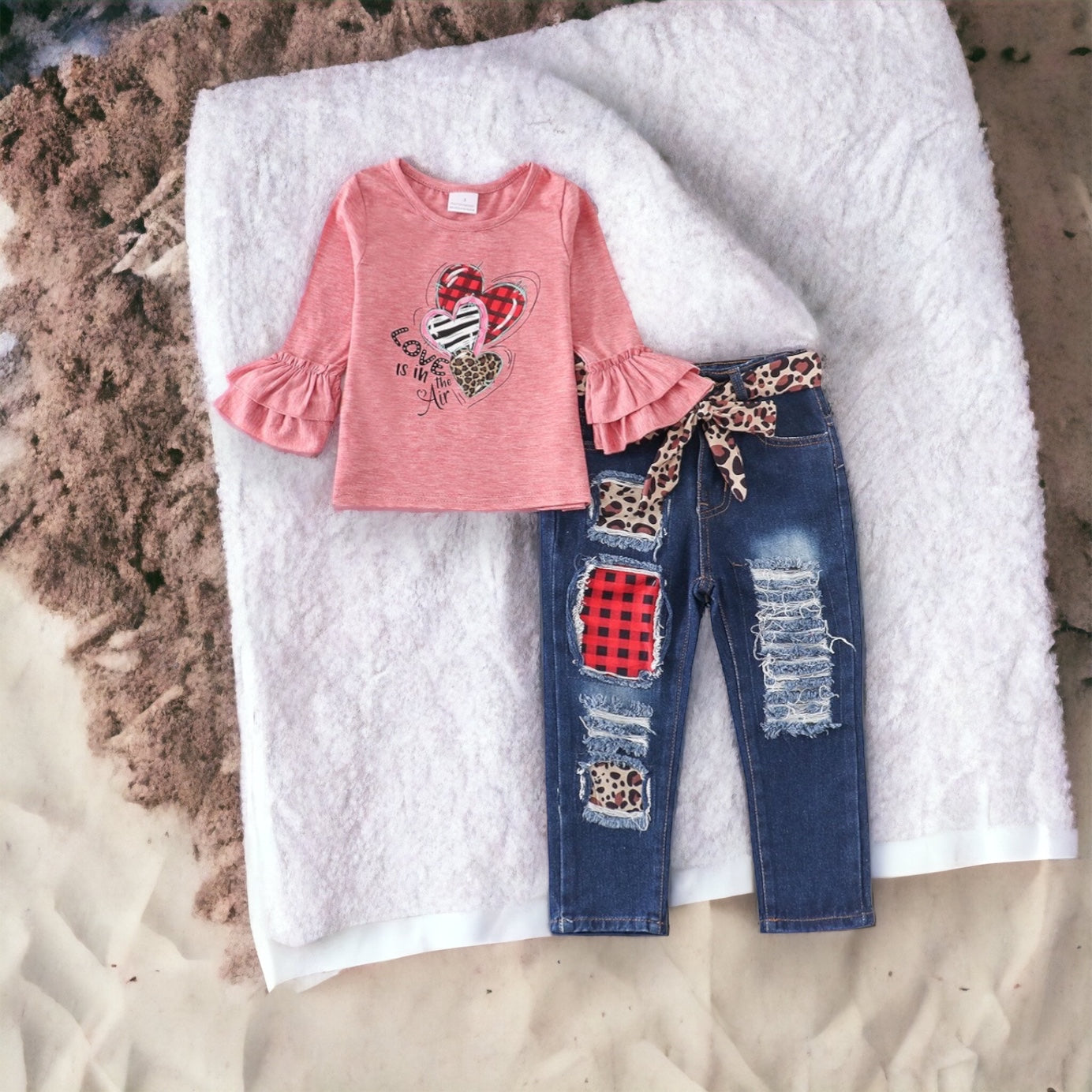 Love In The Air Denim Set