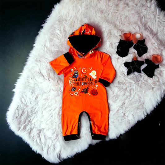 Halloween Hoodie Romper