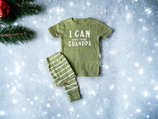 Out Nap Grandpa PJ Set