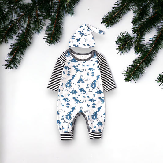 Dinosaur Romper Set