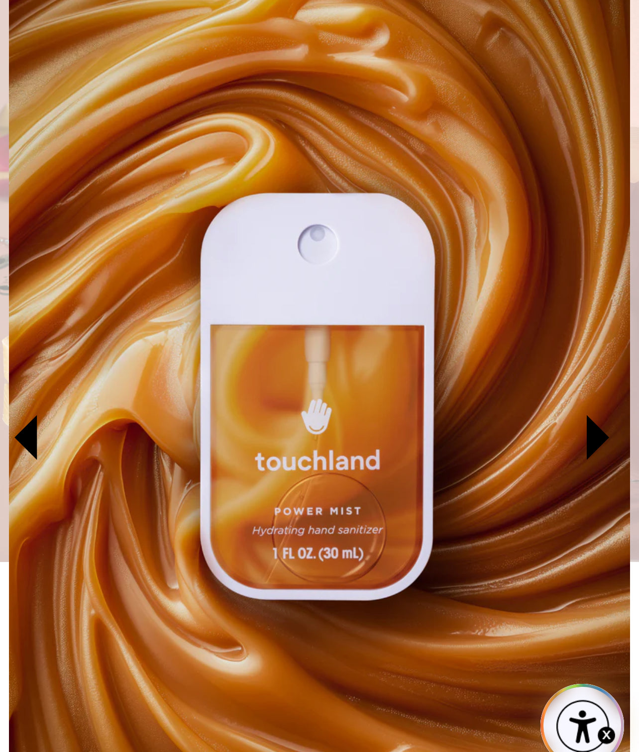 Touchland Power Mist Salted Caramel Hand Sanitizer