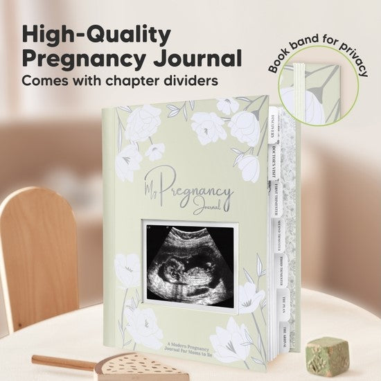 Blossom Pregnancy Journal Book For First Time Mom