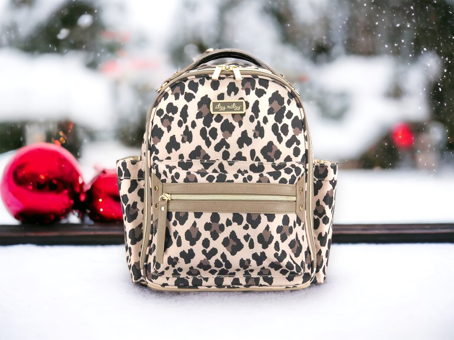 Mini Diaper Bag Backpack (Leopard)  MOST LOVED!