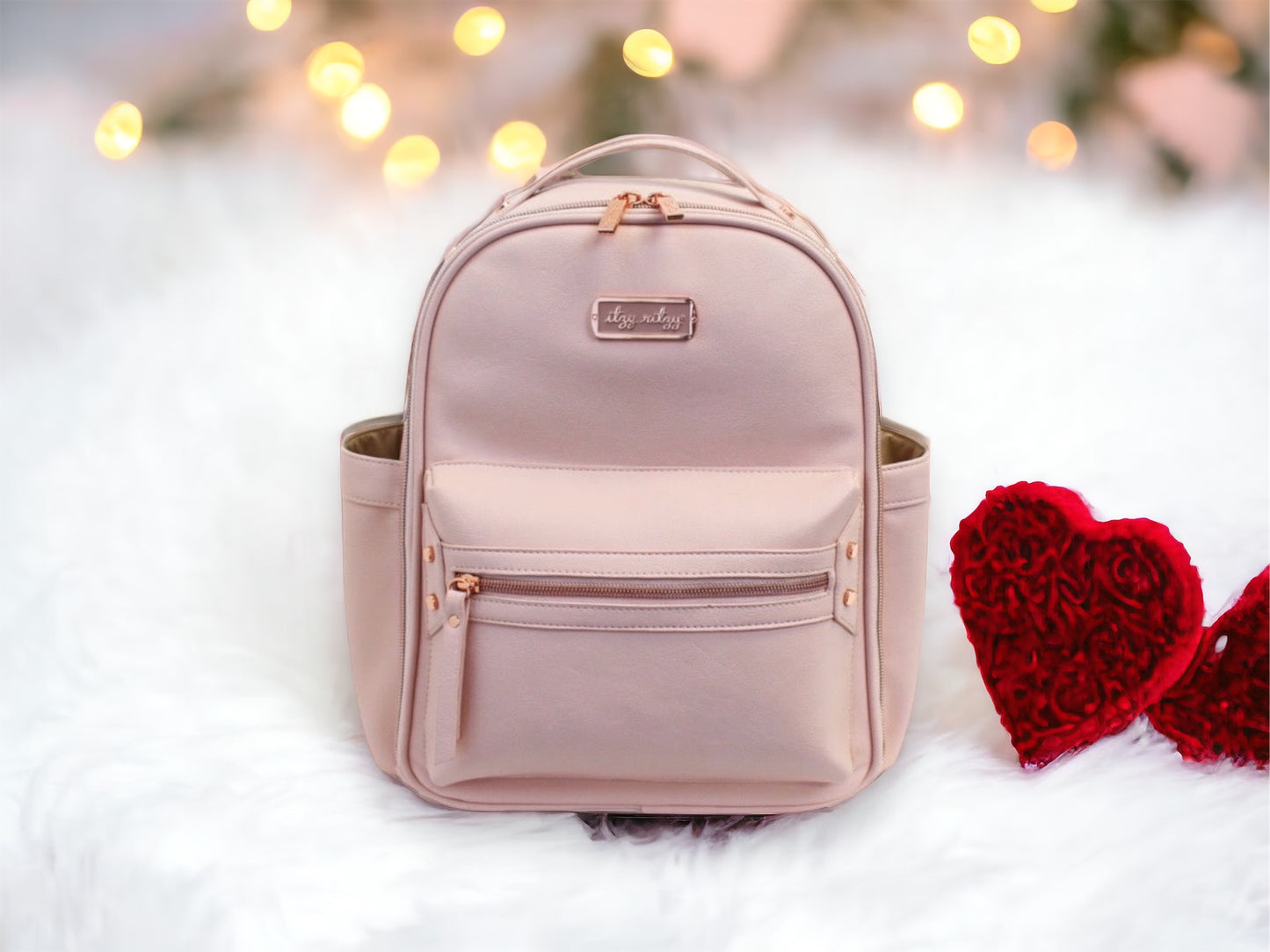 Mini Diaper Bag Backpack (blush)