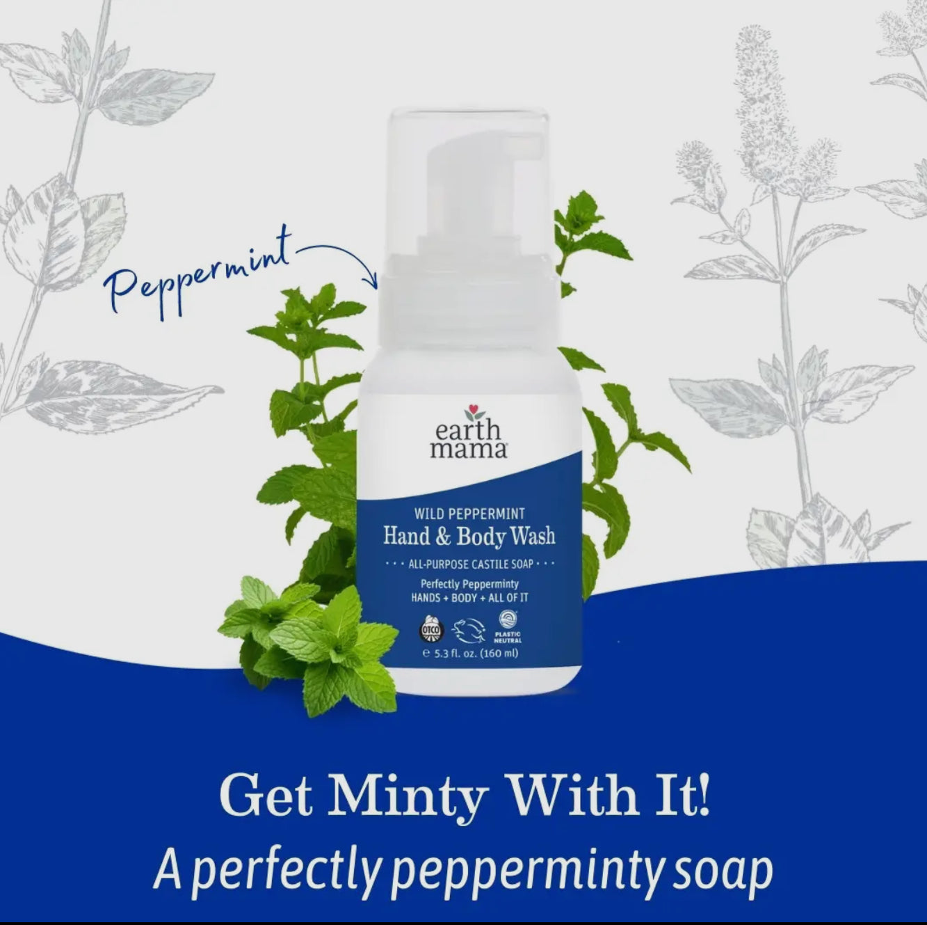 Wild Peppermint Body Wash