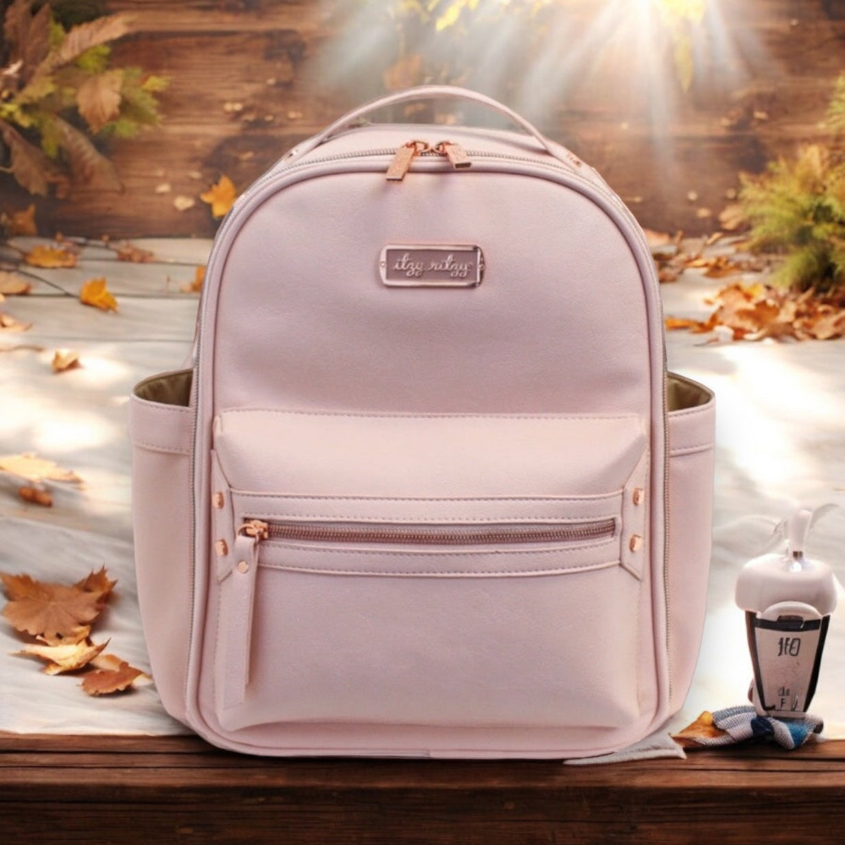 Mini Diaper Bag Backpack (blush)