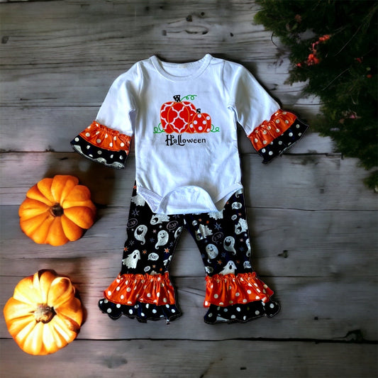 Halloween Layered Ruffle 2pc Set