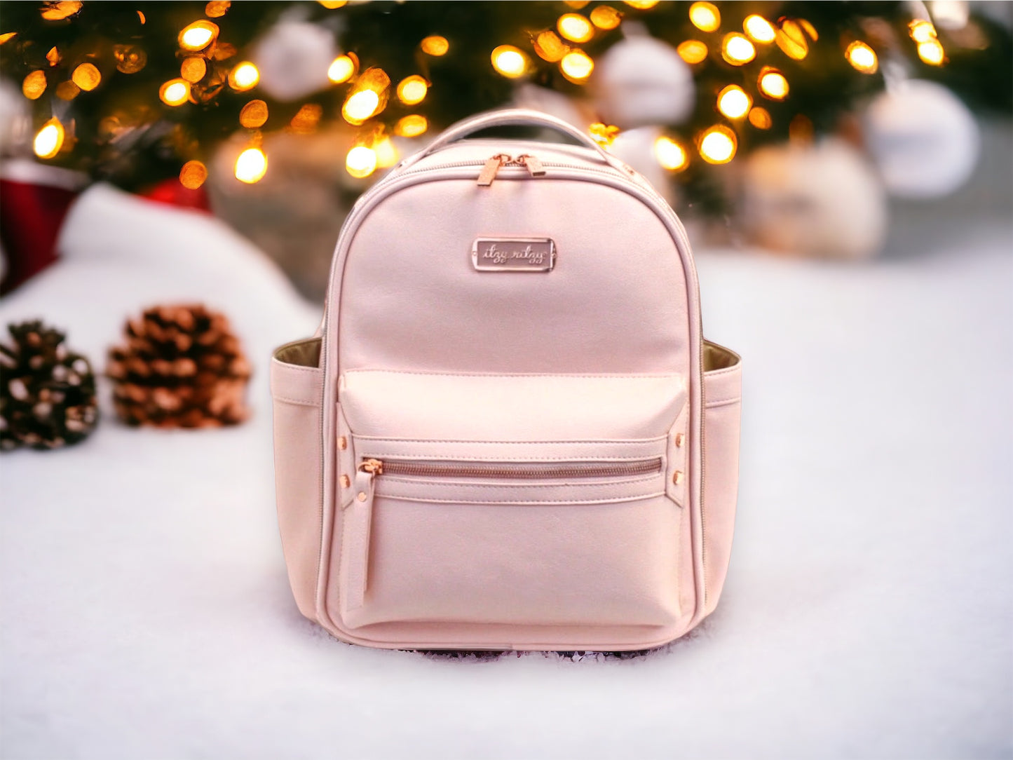 Mini Diaper Bag Backpack (blush)