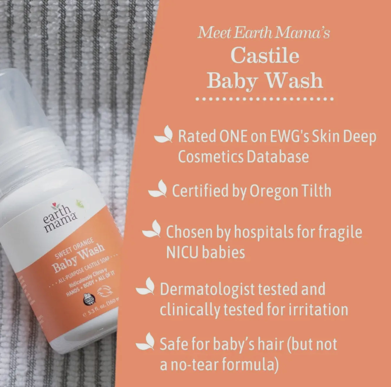 Sweet Orange Baby Wash