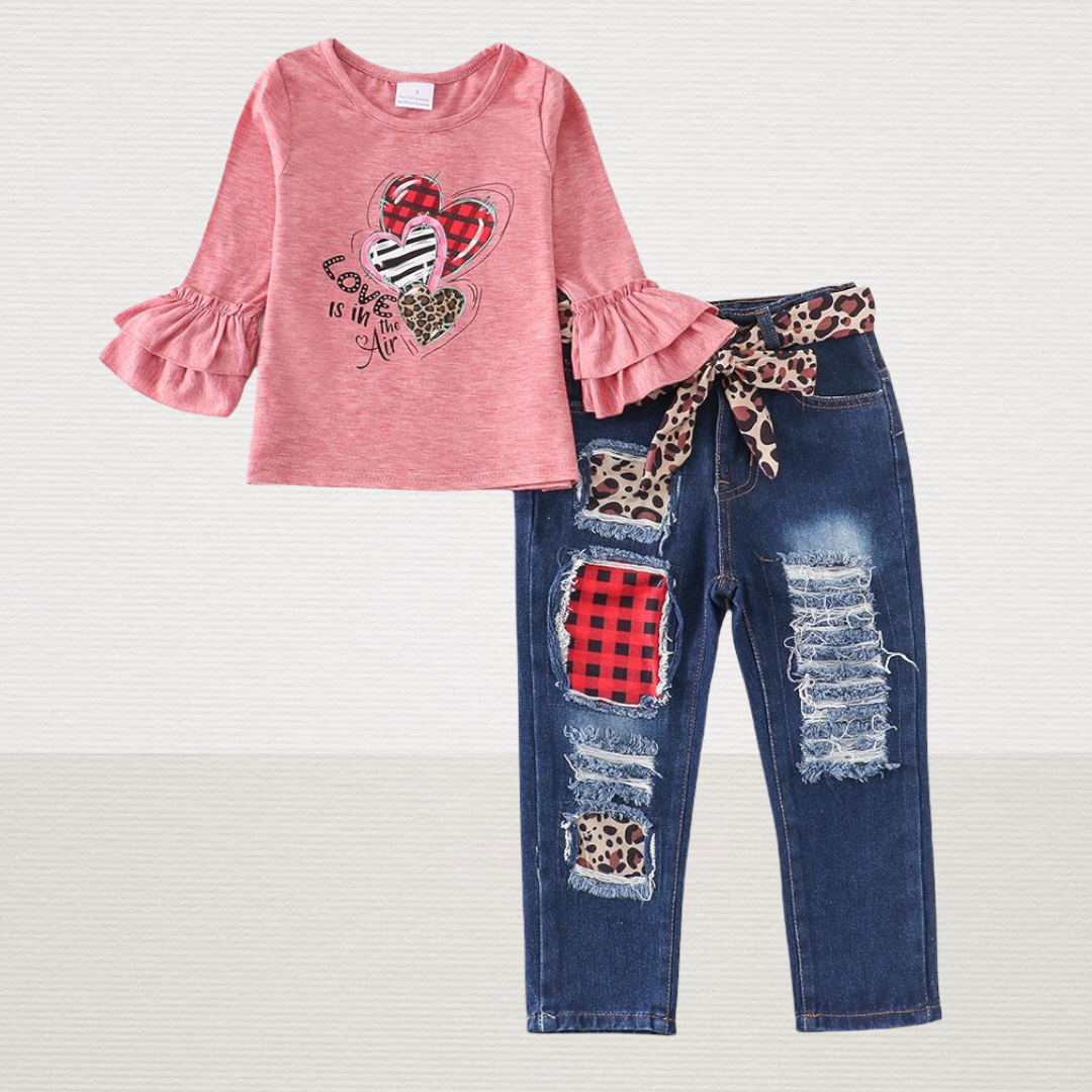 Love In The Air Denim Set